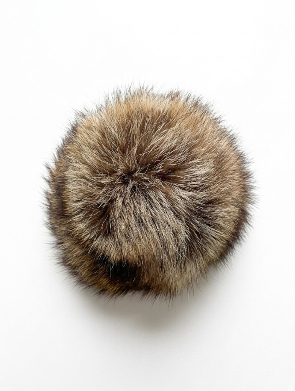 ​Vintage Jacobson's Genuine Raccoon Fur Hat Pillbox Style Mid-Century Luxury